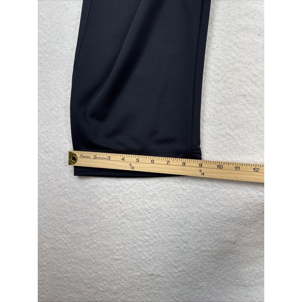 Under Armour Women's Cropped Black Leisurewear Sz Medium Relaxed Wide Leg Pants - Picture 6 of 11
